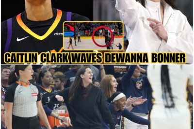 Caitlin Clark STUNS Crowd as She Waves DeWanna Bonner Back to the Bench—Fever vs. Mercury Turns Explosive in One of the Most Heated Showdowns of the WNBA Season!