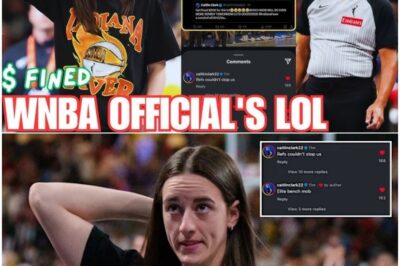 Drama Erupts in WNBA: Caitlin Clark Fined for Referee Diss, Sophie Cunningham Mocks the Mayhem, and Furious Fans Demand Answers as League Spirals Into Unprecedented Controversy That’s Shaking Women’s Basketball to Its Core!