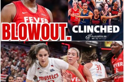 Fever SHOCKS Basketball World—Secures Playoff Berth With Dominant Win Over Mystics in Bizarrely Empty Arena! Indiana’s Cinderella Run Continues as Team Rises From the Ashes Without Superstar Caitlin Clark!