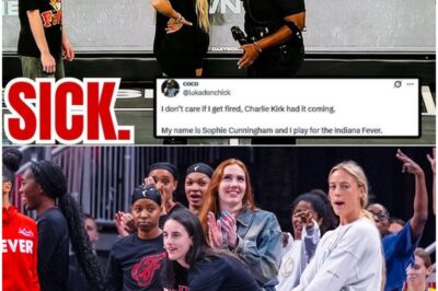 Fever Win Overshadowed by Drama! Sophie Cunningham Faces Savage Fan Backlash After PAULA BLART MALL COP’s Shocking On-Court Confrontation—Social Media Explodes Over Heated Incident That Has Everyone Talking!