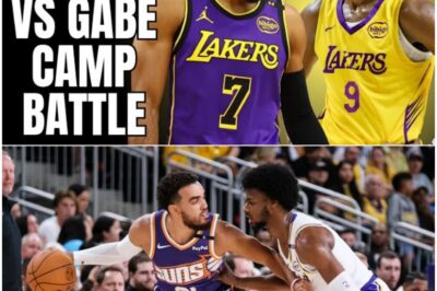 BREAKING: Gabe Vincent CLASHES With Bronny James In INTENSE Lakers Camp Battle — Shocking Reports Reveal Who’s Winning Spot Next To LeBron! Tension RISING As Roster Decision LOOMS Over LA!