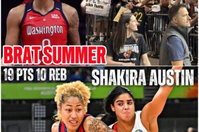 Shakira Austin Unleashes Fury: ‘Cheer for Us or I Won’t Play!’ – Brat Outburst Sparks Controversy, Fans Divided, League in Chaos!