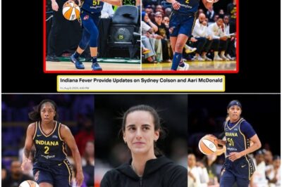 Disaster Strikes the Fever: Sydney Colson and Aari McDonald Out for Season with Brutal Injuries—And Caitlin Clark Still Has No Return Date! Is This the End of Their Playoff Dreams?