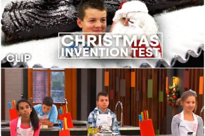 Christmas Mayhem in the MasterChef Kitchen! Junior Contestant Sets Off Firestorm with Outrageous Invention — Judges Gasp as Sweet Treat Goes Horribly Wrong in Twisted Yuletide Cooking Showdown!