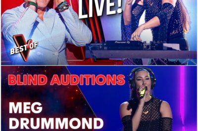 No pyrotechnics. No backing track. Just Meg Drummond and a mic—and she rewrote the meaning of Rozalla’s 90s anthem. Her raw, trembling performance on The Voice Stage went viral overnight as fans call it “the most emotional moment in TV history.” Coach says: “I’ve never heard pain sound this beautiful.”