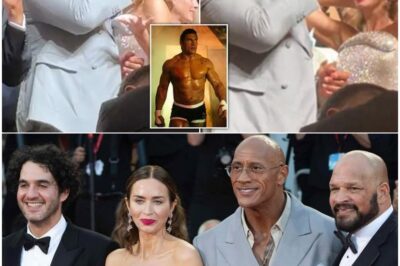 The Smashing Machine’s Emotional Moment: 15-Minute Ovation in Venice Sends Shockwaves—Dwayne Johnson Cries, and the Oscars Just Got a New Favorite!