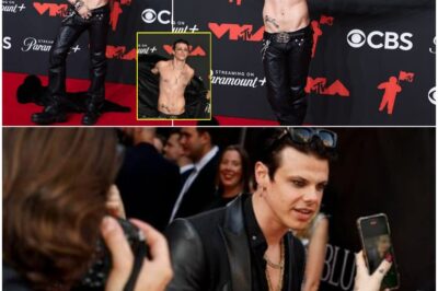 Shirtless YUNGBLUD Sends VMAs 2025 into Chaos with Outrageous Red Carpet Look—Fans Left Gasping, Celebs Stunned, and Fashion Critics Divided Over His Most Bizarre Appearance Yet!