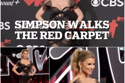 Jessica Simpson’s VMAs Shock: Star Looks Completely Unrecognizable on Red Carpet, Fueling Wild Cosmetic Surgery Rumors and Leaving Fans Asking—“Is That Really Her?”