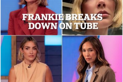 Tube Meltdown: Frankie Bridge Seen Sobbing Amid Explosive Myleene Klass Feud — Tearful Video Sends Fans Into Frenzy, Fueling Fears Something DARK Is Happening Behind the Scenes of Star’s Glamorous Life!
