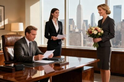 I was fired by the new ceo on his first day, the bouquet I brought still trembling in my hands. “selene ward, your time is over.” He didn’t know that two days earlier, Id had a crucial meeting. the next morning, the secretary burst in, breathless: You need to see this…