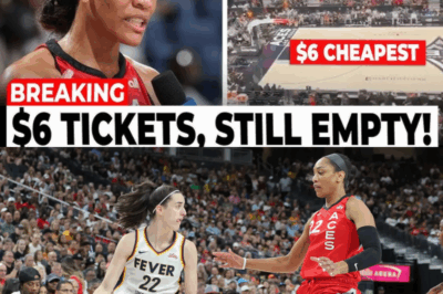 A’JA WILSON FUMES AS WNBA FINALS TICKETS SELL FOR $6: The Las Vegas Aces Star Is Furious That Tickets To The Championship Series Are Being Sold For As Low As $6, Highlighting The League’s Struggle To Fill Seats And Generate Excitement – And The Absence Of Caitlin Clark Isn’t Helping!