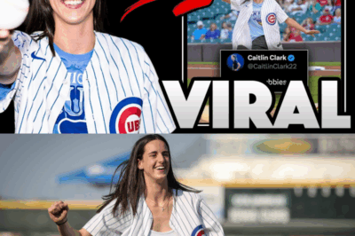 “Viral Sensation: Caitlin Clark’s Cubs Game Appearance Sets Social Media Ablaze, with Fans and Celebrities Alike Praising Her Style and Charisma, and Turning Her into a Sports and Entertainment Crossover Darling!”