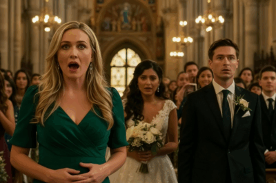 On my wedding day, i was about to say my vows when my maid of honor stood up and announced she was pregnant with my husband’s baby. 300 guests gasped. but instead of crying, i just smiled and said, “i’ve been waiting for you to finally tell everyone the truth.” her face went white. she had no idea what was coming next…