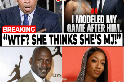 Stephen A. Smith UNLEASHES FURY on Angel Reese, BLASTS Her for Daring to Call Herself the WNBA’s Michael Jordan—Says She’s Not Even Close and Needs a Reality Check! Fans STUNNED by Smith’s BRUTAL Take on Rising Star’s Confidence and Ambition!