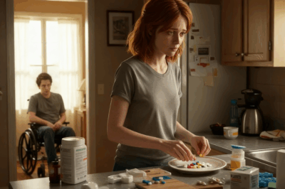 For 4 years, i sacrificed everything to care for my paralyzed husband. then one afternoon, while bringing up his laundry, i heard him on the phone saying, “she’s just a free maid.” when i looked through the crack in his bedroom door, what i saw made my blood run cold.