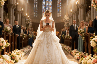 My fiancé left me at the altar for my best friend, with a text message that shattered my world. Three years later, my ex showed up at my office… in handcuffs.