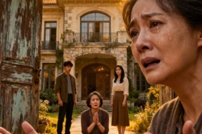 MY SON TOOK AWAY MY COUNTRY HOUSE AND GAVE IT TO HIS WIFE. HE SHOUTED: “THE HOUSE DOESN’T BELONG TO YOU ANYMORE, FORGET ABOUT COMING HERE!”. I ” SMILED AND SAID: “OKAY.” AND PREPARED A SURPRISE FOR THEM. THE NEXT DAY MY SON AND HIS WIFE