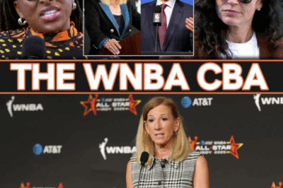 CBA COLLAPSE IMMINENT? Engelbert’s Secret Stance Enrages Phee! The “honest convo” behind WNBA Collective Bargaining Agreement doors just turned ugly! Insider leaks suggest Cathy Engelbert’s unwavering position on key player demands has ignited a furious reaction from Napheesa Collier, pushing negotiations to the breaking point. Is a player lockout unavoidable? The league’s future hangs in the balance!