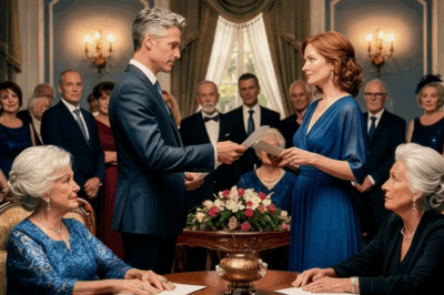 ON OUR 20TH WEDDING ANNIVERSARY, MY HUSBAND ANNOUNCED IN FRONT OF ALL THE GUESTS: “20 YEARS IS ENOUGH, I WANT SOMEONE YOUNGER AND I WANT YOU OUT OF THE APARTMENT TOMORROW.” HE FORGOT THAT THE APARTMENT WAS MINE. HIS MOTHER SAT SMILLING. THEN I TOOK THE MICROPHONE, LOOKED HIM IN THE EYE AND SAID SOMETHING THAT MADE EVERY GUEST GASP THE MASKED BONDS AND BLOOD DRAIN FROM HIS FACE