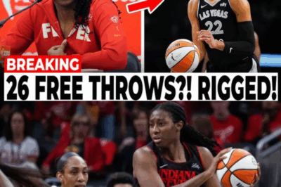 The WNBA REFEREES have been SUSPENDED INDEFINITELY after Aliyah Boston EXPOSES A’ja Wilson’s 26 FREE THROWS as RIGGED! The absolutely shocking SCANDAL has players threatening to BOYCOTT and fans in absolute UPROAR! Investigation launched immediately!