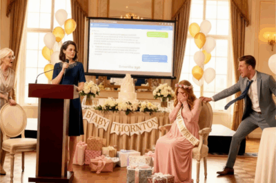 My husband got his ex pregnant — then moved her into our home. His parents called me barren… and told me to care for her. I stayed silent… but what I revealed at her baby shower — the masked bonds — left everyone speechless.