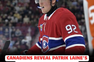 PATRICK LAINE OUT: Canadiens UNVEIL BOLD, CONTROVERSIAL SUBSTITUTE Sparking OUTRAGE and WILD SPECULATION Among Fans—Coaching Staff RISK EVERYTHING on UNPROVEN TALENT as Montreal Faces CRISIS and the Hockey World REACTS to the ASTONISHING DECISION!
