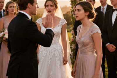 In the middle of our wedding, my husband suddenly slapped me in front of everyone after his sister whispered something to him. For a moment, all the guests froze in shock. But instead of crying or running away, I looked him straight in the eyes and lifted my head high. What I did next, in front of all the guests, ruined him.