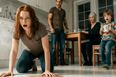 My husband poured hot coffee on my head because I refused to pay his mother’s mortgage again. I thought it was over. But my six-year-old son said something that silenced the whole room — and my husband started begging, but it was too late.