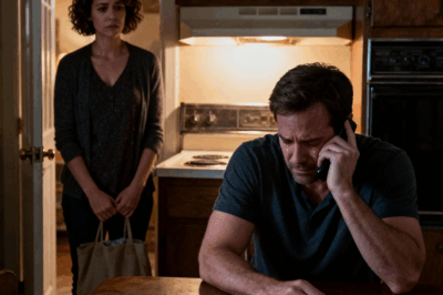 I came home early and found my husband crying in the kitchen. He didn’t hear me come in. Then he said on the phone, “I can’t lie to her anymore.”