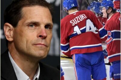 BRUINS GM CAUGHT RED-HANDED at Bell Centre SECRETLY SCOUTING Canadiens Star SUZUKI, Islanders Sensation DOBSON, and Habs Goalie MONTEMBEAULT for a BLOCKBUSTER Team Canada MOVE—Could Boston Be Planning the Most UNTHINKABLE Roster Raid in NHL History? Hockey World in TOTAL SHOCK After Explosive Sighting!