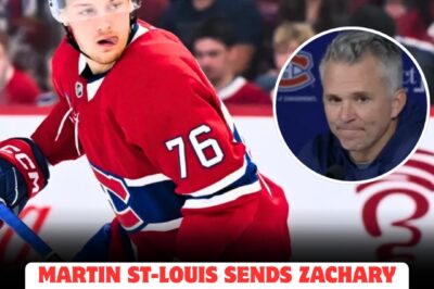 In a DRAMATIC twist before facing the Sabres, Martin St-Louis SHOCKS everyone by calling out Zachary Bolduc with a CLEAR warning: “PLAY THE GAME or risk being BENCHED”—Montreal fans and insiders brace for a possible SHAKEUP that could send shockwaves through the entire team roster.