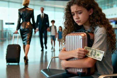 My own mother abandoned me at the airport when I was just 15, all to enjoy a luxurious vacation with her new husband and his kids. “You can figure it out,” she shrugged. I did—by calling my estranged father, who arrived in a private jet. When she got back, she found my room empty and illegal notice waiting…