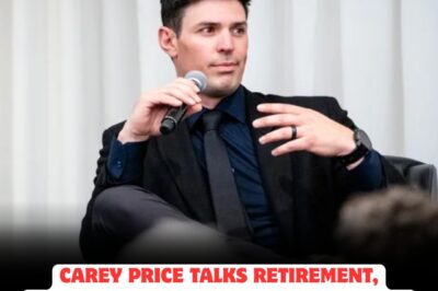 CAREY PRICE STUNS HOCKEY WORLD with emotional RETIREMENT talk—fans left SPEECHLESS as Montreal legend reveals SHOCKING family secrets and drops a BOMBSHELL hint about a POSSIBLE RETURN to the Canadiens, igniting WILD speculation and DREAMS of an UNEXPECTED COMEBACK that could ROCK the NHL!