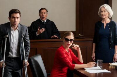 My daughter-in-law mocked my son in court. But when the judge saw me walk in behind him, he stopped and whispered in shock: “Why are you here?” The room went silent as my daughter-in-law and her arrogant family looked at each other in panic.