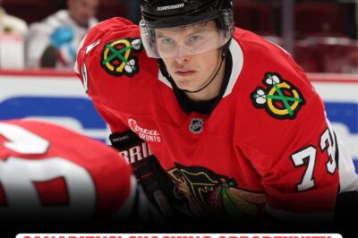 Blackhawks IGNITE CONTROVERSY by putting their PROMISING young forward on the trade block, leaving Canadiens fans SHOCKED and desperate for answers. Experts warn the POTENTIAL DEAL could cost Montreal a KING’S RANSOM, raising FEARS and EXCITEMENT as the hockey world braces for an UNPRECEDENTED blockbuster move.