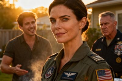 My Cousin Mocked Me at the BBQ — Until His Dad, a SEAL, Heard My Call Sign: “Apologize. NOW.”