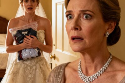 On her wedding night, her mother-in-law knocked softly on the door and whispered: ‘If you want to live, change your clothes now and escape through the back door—hurry, before it’s too late.’