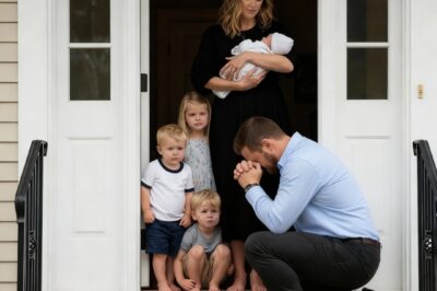 After eleven years of marriage and four children, my husband’s affection had soured into cruelty. He never missed a chance to belittle my appearance, insisting I had “let myself go.” One evening, he came home, gave me a withering look from head to toe, and declared he was leaving. “I’m still young,” he said icily. “I can’t stay chained to someone who looks like… this.” With that, he grabbed a bag and walked out on me and our four children. Yet only days later, karma struck hard—driving him back to my doorstep, begging on his knees.