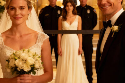 My parents insisted that my sister take the first walk down the aisle in a white dress. I kept my smile and agreed to all of it. But on the wedding day, when she showed up in her lavish designer gown, security blocked her at the door. My father roared that they had funded the entire wedding—until my fiancé calmly smiled and delivered one line that silenced my whole family