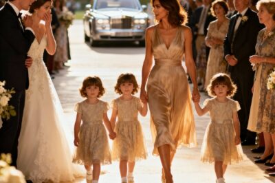 He Invited His Poor Ex-Wife To His Wedding To Disgrace Her, But She Came In A Rolls-Royce + Triplets—What Happened Next Left Everyone Speechless!