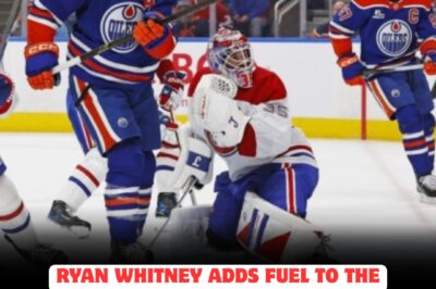 Shocking revelations from Ryan Whitney ignite massive controversy as he savagely tears apart the Canadiens after their crushing loss to the Oilers, branding players as lazy quitters and predicting a franchise meltdown that might end careers and spark riots among furious supporters demanding immediate changes now.