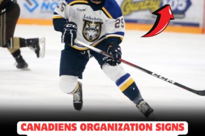 MONTREAL MAKES SHOCKING HOMETOWN HERO DEAL—Canadiens SIGN DEFENSEMAN in dramatic twist to BOLSTER fragile lineup! Fans ERUPT as organization takes DESPERATE ACTION to save season, betting everything on LOCAL TALENT. Will this BOLD GAMBLE be the EXPLOSIVE CATALYST that propels Montreal back into playoff contention?