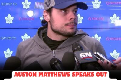 Auston Matthews BREAKS HIS SILENCE after Connor McDavid SHOCKS the hockey world by REJECTING the Toronto Maple Leafs—Matthews’ EMOTIONAL response fuels RUMORS of locker room turmoil and raises SERIOUS QUESTIONS about the future of the team and their chances of winning the Stanley Cup!