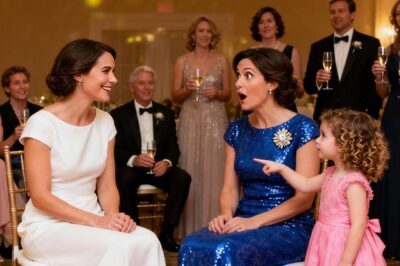 At my husband’s party, our 4-year-old daughter pointed at a woman and said, ‘Mommy, that’s the lady with the worms.’ I laughed it off at first, thinking she was being silly—until she leaned in and whispered the secret her daddy had sworn her not to tell