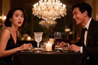 At dinner, my wife said, “I’m leaving you.” I smiled as her face dropped at who walked in.