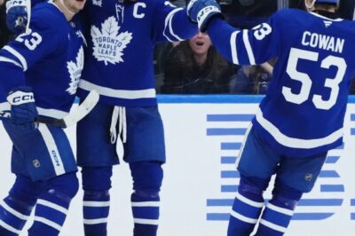 TORONTO MAPLE LEAFS rock the hockey world as AUSTON MATTHEWS and veteran MAX DOMI unleash an OUTRAGEOUS, NEVER-BEFORE-SEEN PRANK on rookie EASTON COWAN—Insiders reveal LOCKER ROOM MAYHEM and LAUGHTER as the team witnesses Matthews and Domi’s EPIC joke that’s set to become LEGENDARY in NHL circles!