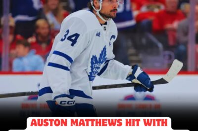 Auston Matthews SLAPPED with SHOCKING disrespect by the NHL as league officials IGNORE his superstar status, sparking OUTRAGE among fans and fueling rumors of a conspiracy against the Maple Leafs’ captain—could this be the most BLATANT snub in hockey history? The truth will STUN you!