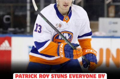 ABSOLUTE SHOCK in New York: Legendary coach Patrick Roy STUNS the hockey world by SCRATCHING superstar Mathew Barzal just hours before puck drop — fans are OUTRAGED, teammates are STUNNED, and insiders claim something EXPLOSIVE is brewing behind closed doors that could CHANGE the Islanders’ entire season overnight.