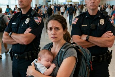 On my 10-hour flight, I had paid extra for an aisle seat near the front. A woman carrying a baby asked me to trade for her middle seat in the very last row. I declined politely. She let out a dramatic sigh and announced, “Wow, no heart,” for everyone to hear. I stayed composed, signaled the flight attendant, and quietly requested police presence. By the time they arrived, she finally discovered what “no heart” truly meant.