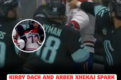 PURE CHAOS AT CANADIENS PRACTICE! What started as a routine drill between Kirby Dach and Arber Xhekaj turned into a HEART-STOPPING collision that’s now DOMINATING the internet. Fans are calling it “the scariest and most powerful moment of the season” — and the shocking aftermath has everyone TALKING and REWATCHING nonstop!